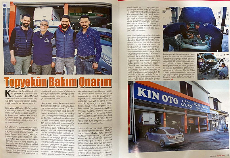 Kın Ekibi Sektörel Dergisi
